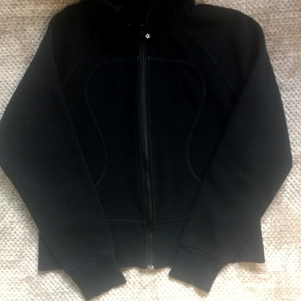 Lululemon Special Edition Scuba Hoodie With Muted Grey Design On Back 📌SOLD - Picture 6 of 12